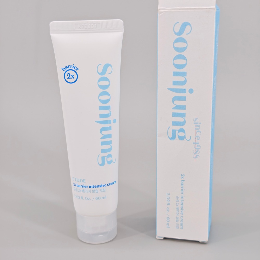 Etude Soonjung 2x Barrier Intensive Cream 60ml 2.02oz Low pH Moisturizer K72401
